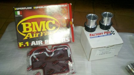 Filtro de ar BMC e Coletores Factory Pro