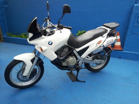 BMW F650 Branca 1995 BMW F650 Branca 1995
