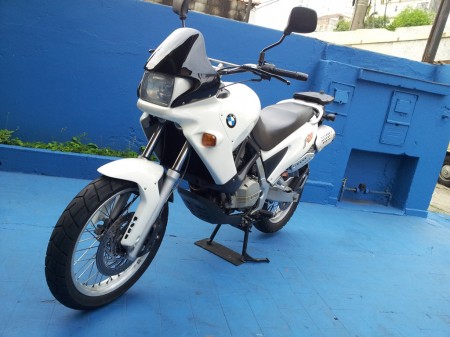 BMW F650 Branca 1995 BMW F650 Branca 1995